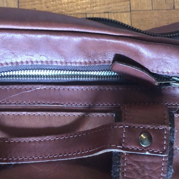 Genuine leather organizer bag - Picture 10 of 11